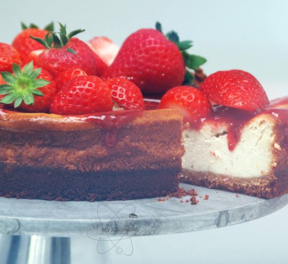 NY CHEESECAKE MET AARDBEIEN